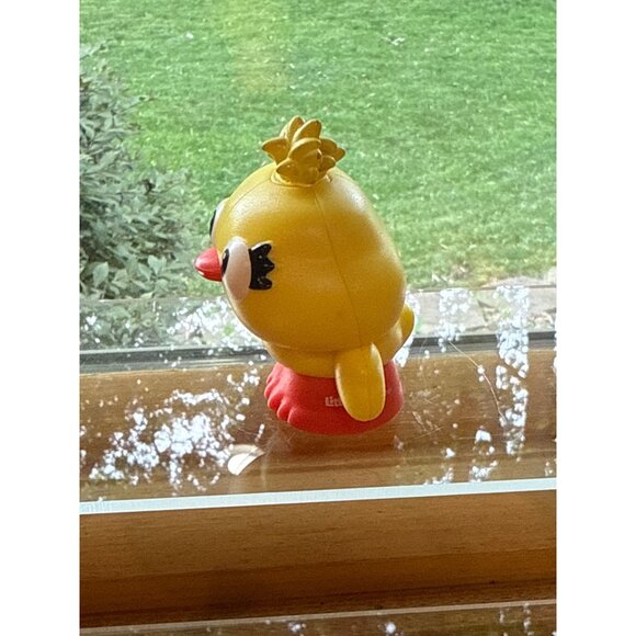 Fisher Price Little People Disney Toy Story Duckie Figure Yellow & Red Plastic - Picture 3 of 4